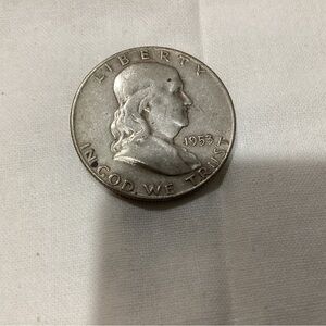1953 D Franklin Half Dollar CIRC.
